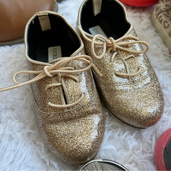 7 Baby Toddler Shoes Hunter Nike Toms Children's Place Crazy 8 Converse Sz 7 - Picture 6 of 16